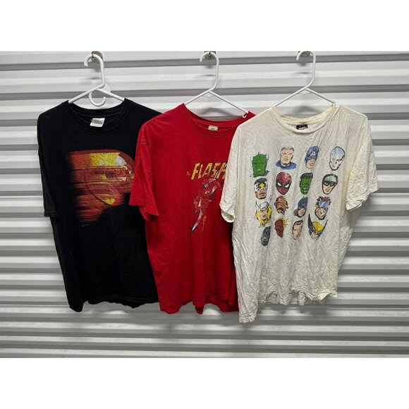 Vintage DC/Marvel Comic T-Shirts - Men’s 2XL - Picture 1 of 16